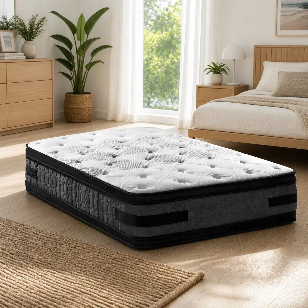 Single Mattress Cool Gel Memory Foam 36cm Flippable White