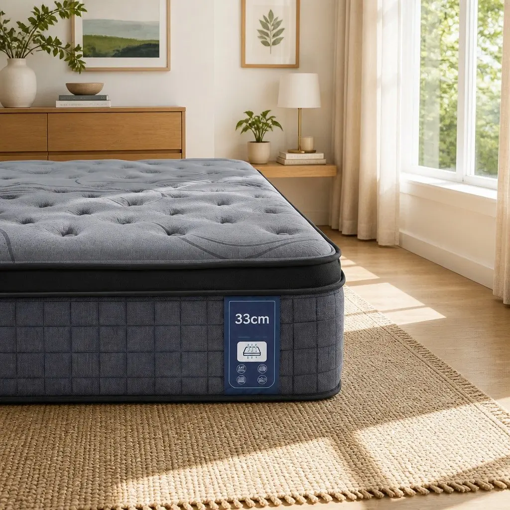 King Single Mattress 33cm for Restful Sleep