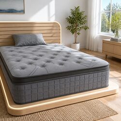 Warm and Reliable 33cm Single Mattress for Comfort