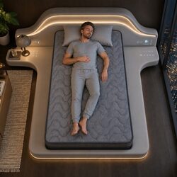 Comfortable 25cm Single Mattress with Hybrid Construction