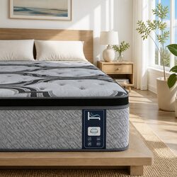 34cm Extra Firm Queen Mattress with 5-Zone Support System