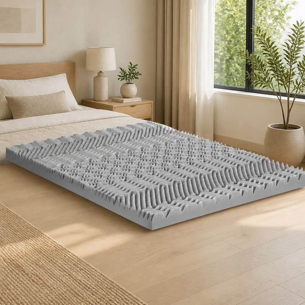 8cm Memory Foam Mattress Topper for Comfort