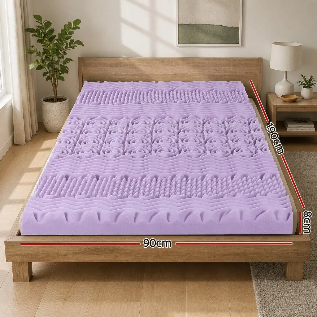 Memory Foam Mattress Topper with Lavender Infusion