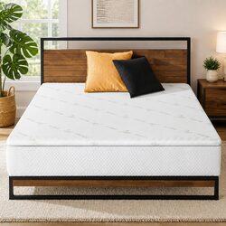 Value-Driven 10cm Memory Foam Mattress Topper with Bamboo Cover