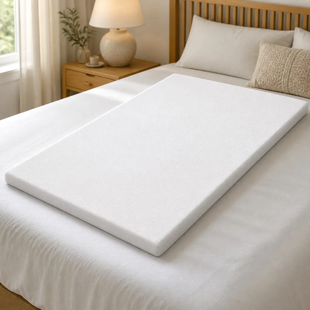 Memory Foam Mattress Topper King 5cm Cool Gel Pressure Relief Breathable Bamboo Cover