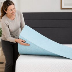 Comfortable 5cm Cool Gel Memory Foam Topper for Your Bed