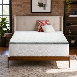 Memory Foam Mattress Topper for Double Beds, 8cm Cool Gel
