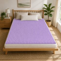 Comfortable and Reliable 5cm Lavender Infused Mattress Topper