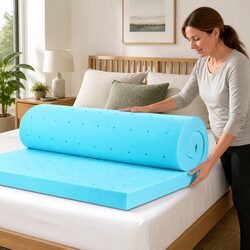 Affordable Comfort: 8cm Memory Foam Mattress Topper for King