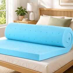 Comfortable King Single Memory Foam Topper for Sleepers
