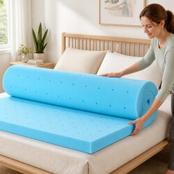 Reliable 8cm Queen Memory Foam Mattress Topper with Features