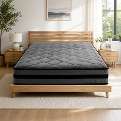 Value Packed 22cm Double Pocket Spring Mattress for Quality Sleep