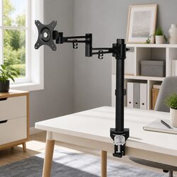 Versatile Single Monitor Arm for 10-30 Inch Displays
