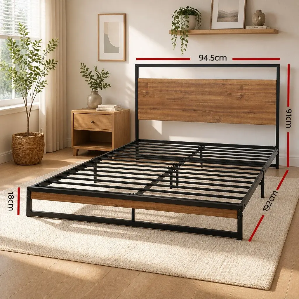 Single Metal Bed Frame