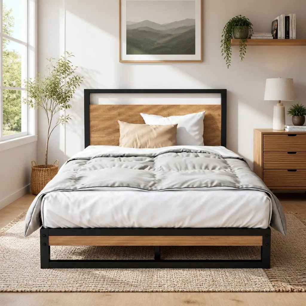 Single Metal Bed Frame