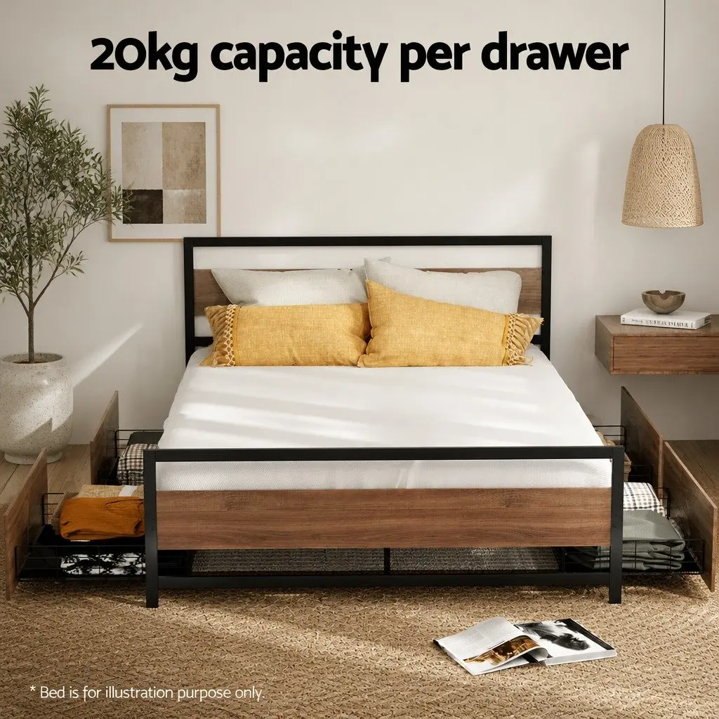 Under Bed Storage with Smooth Movement