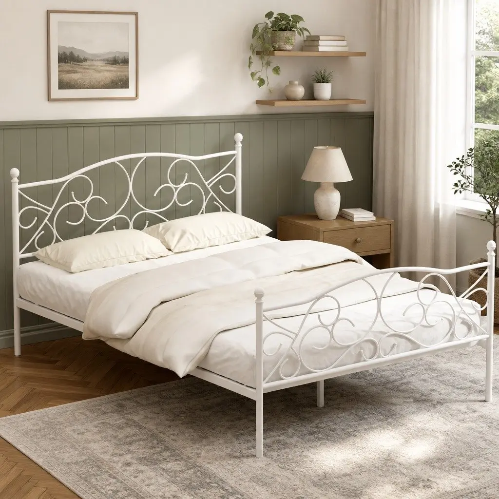 Double Bed Frame with Smart Storage Solutions