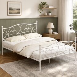 Reliable Double Bed Frame with Smart Storage Solutions