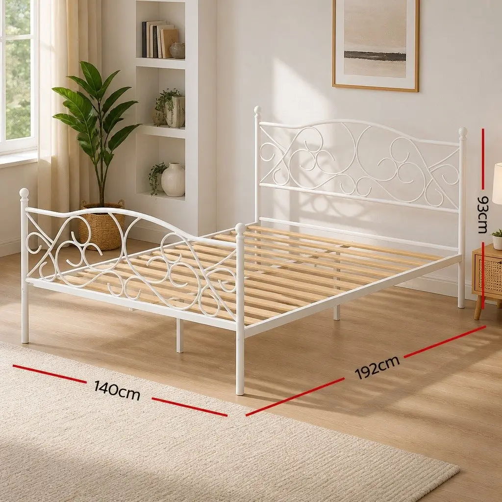 Double Bed Frame with Smart Storage Solutions