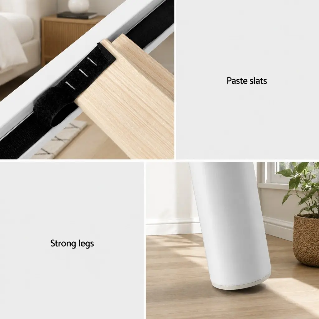 Double Bed Frame with Smart Storage Solutions