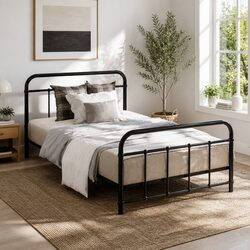 Single Metal Bed Frame: Practical and Affordable Solution