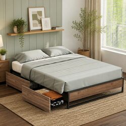 Reliable Queen Bed Frame with Storage for Your Home