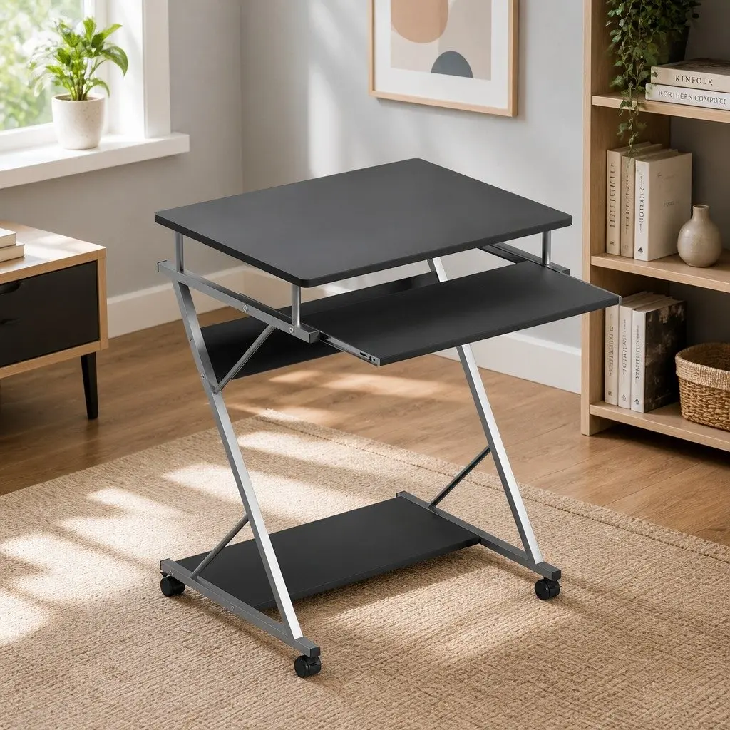 Computer Desk with Sliding Tray 60CM
