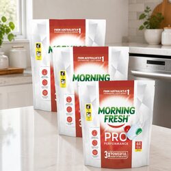 Dishwasher Tablets Lemon Fresh x 132 Pack Powerful Grease Cutting Daily Cleaning