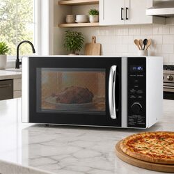 Reliable 30L 4-in-1 Microwave with Practical Features