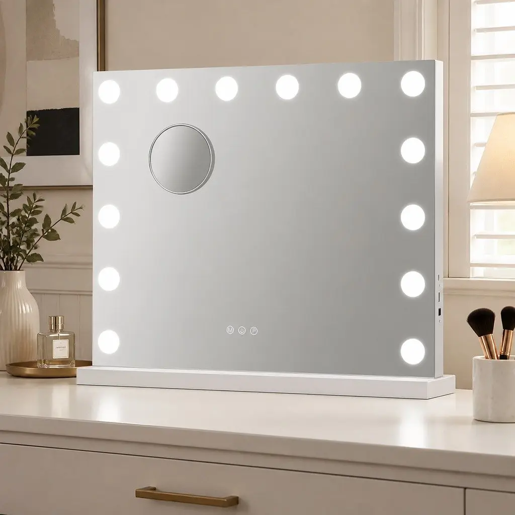 LED Vanity Mirror for Makeup Application