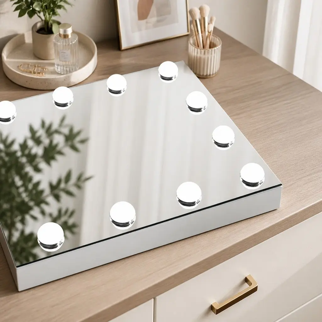 LED Vanity Mirror 45x58cm with Dimmable Lights
