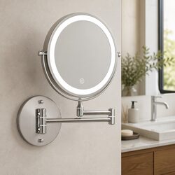 Warm and Practical Makeup Mirror for Every Need