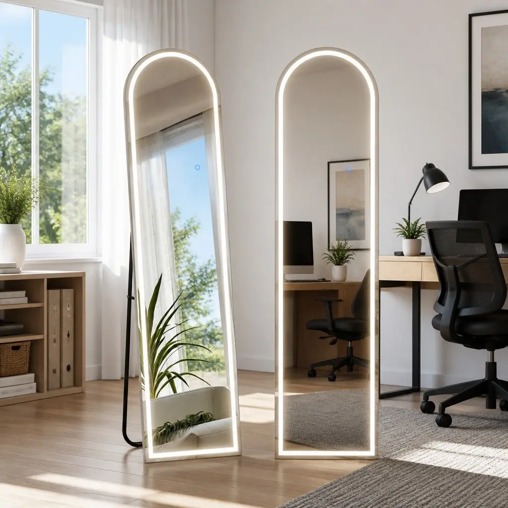 LED Full Length Mirror 160cm with Custom Lighting