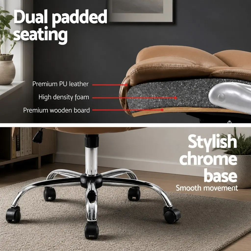 High Back Chair with Massage Functionality