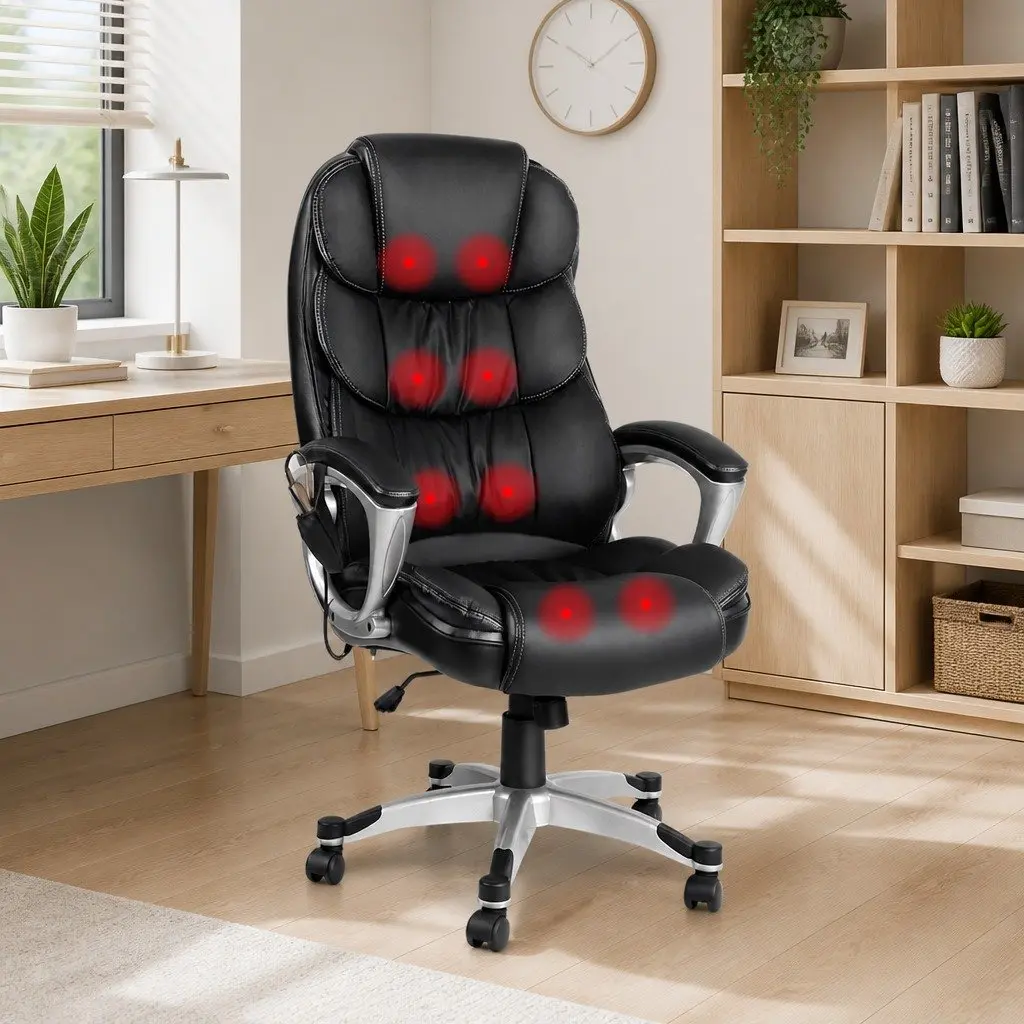 Executive Chair with Massage and Heat Functionality