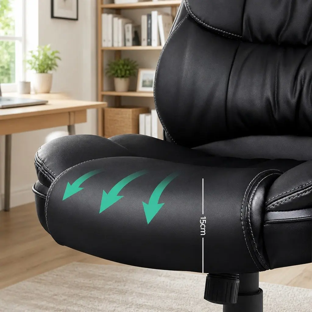 Executive Chair with Massage and Heat Functionality