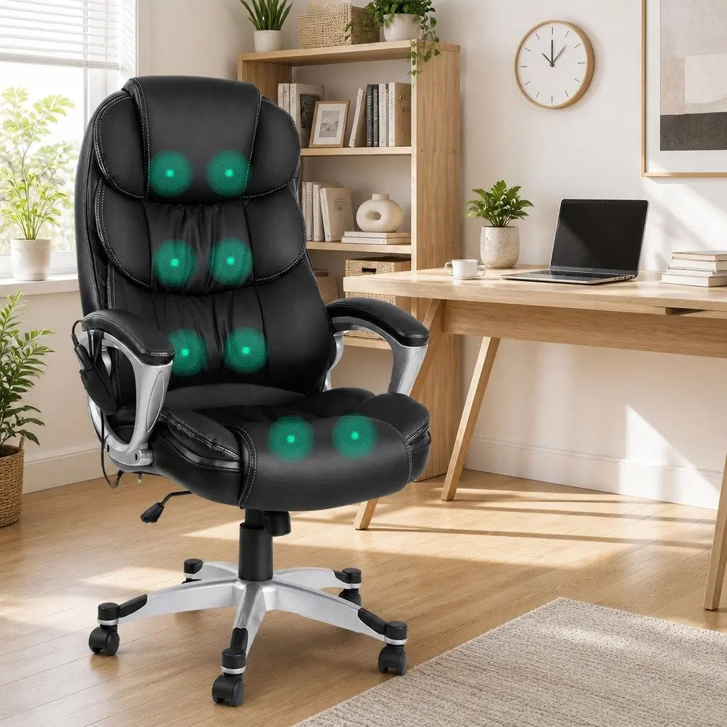 Executive Chair with Massage and Heat Functionality
