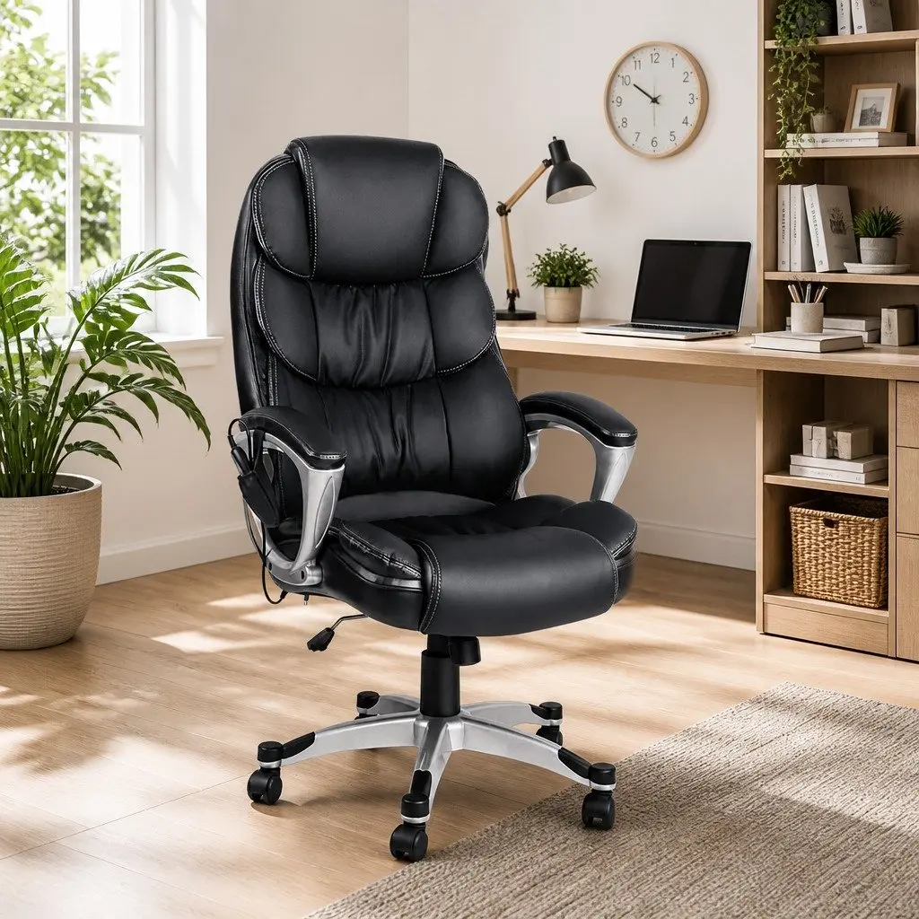 Executive Chair with Massage and Heat Functionality