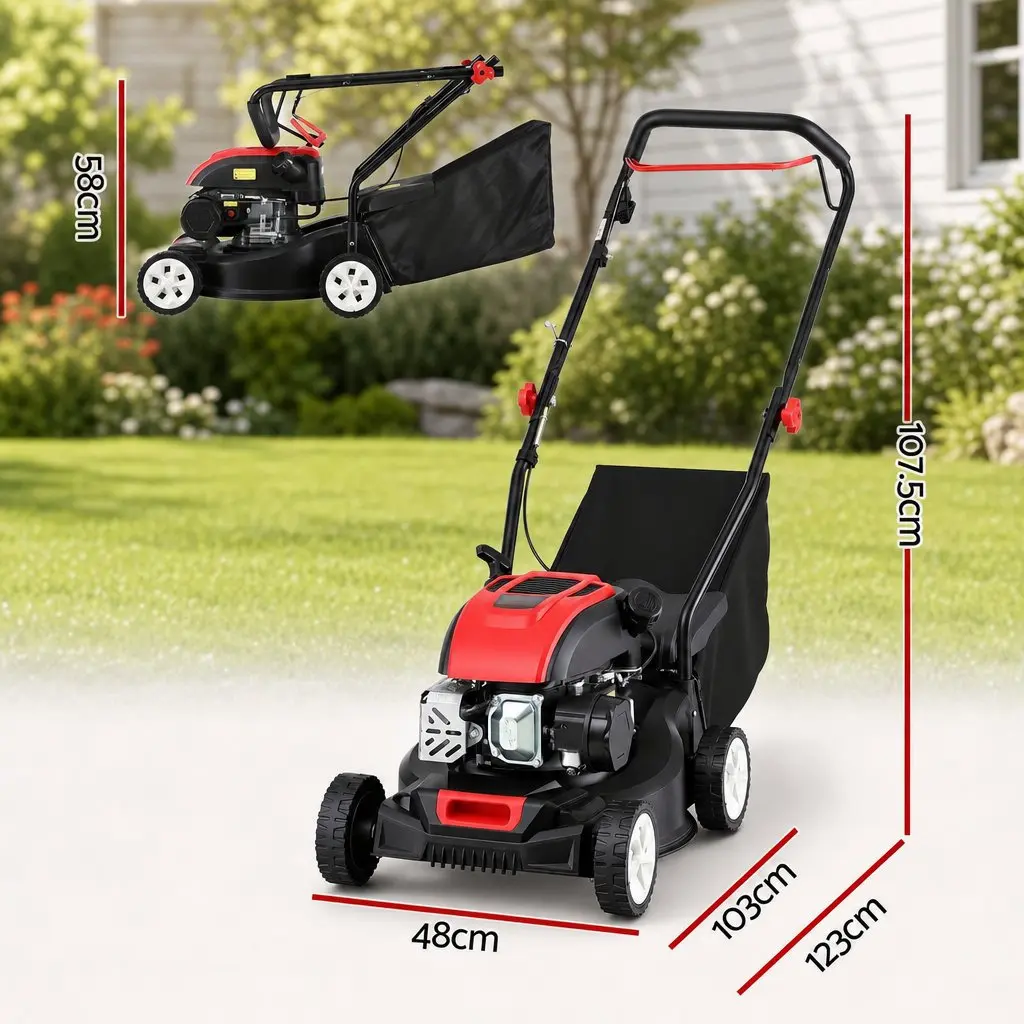 16 Inch Petrol Lawn Mower with 149cc Engine
