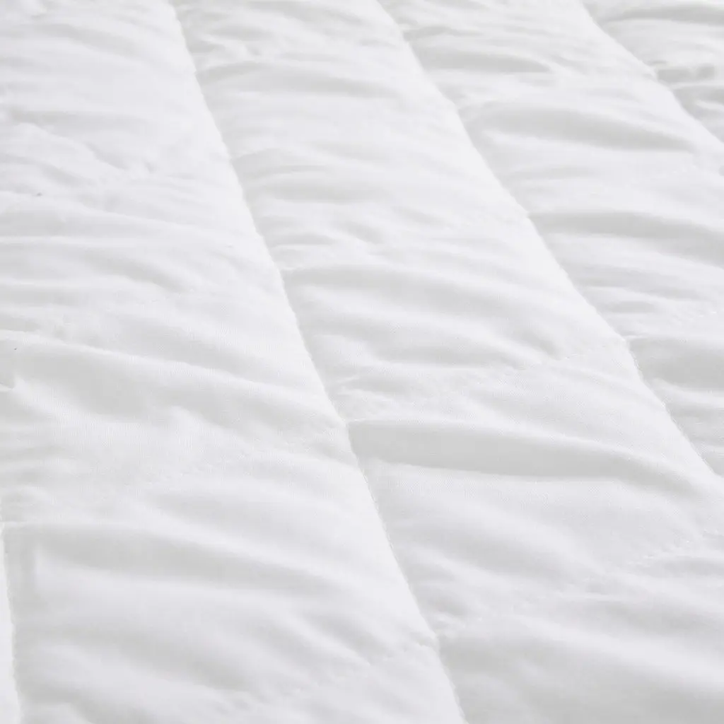 Waterproof Microfibre Double Mattress Protector Fitted Sheet Dust Mite Allergen