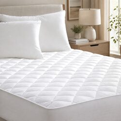Fitted Waterproof Mattress Protector King Single Microfiber Dust Mite Prevention