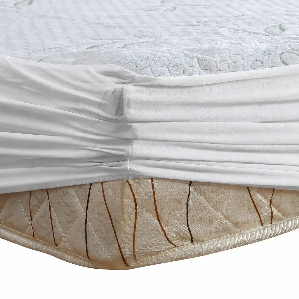 Mattress Protector Fitted Double Waterproof Breathable Dust Mite Prevention