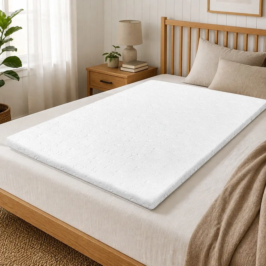 Dual-Layer Mattress Topper for Comfort