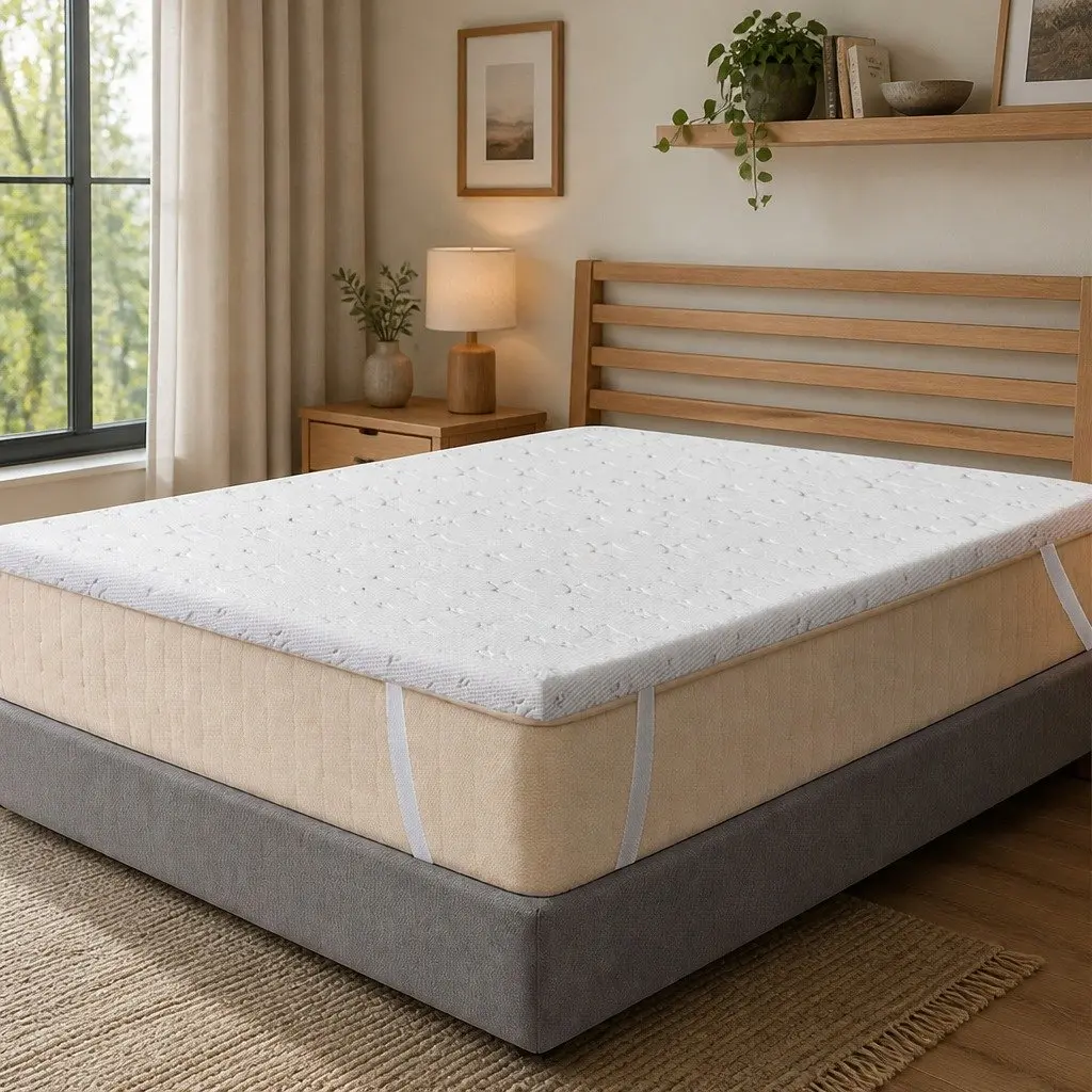 Dual-Layer Mattress Topper for Comfort