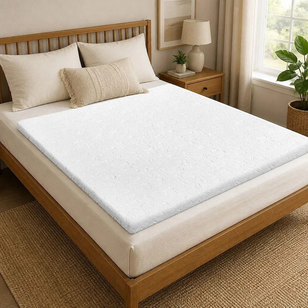 Dual-Layer Mattress Topper for Comfort
