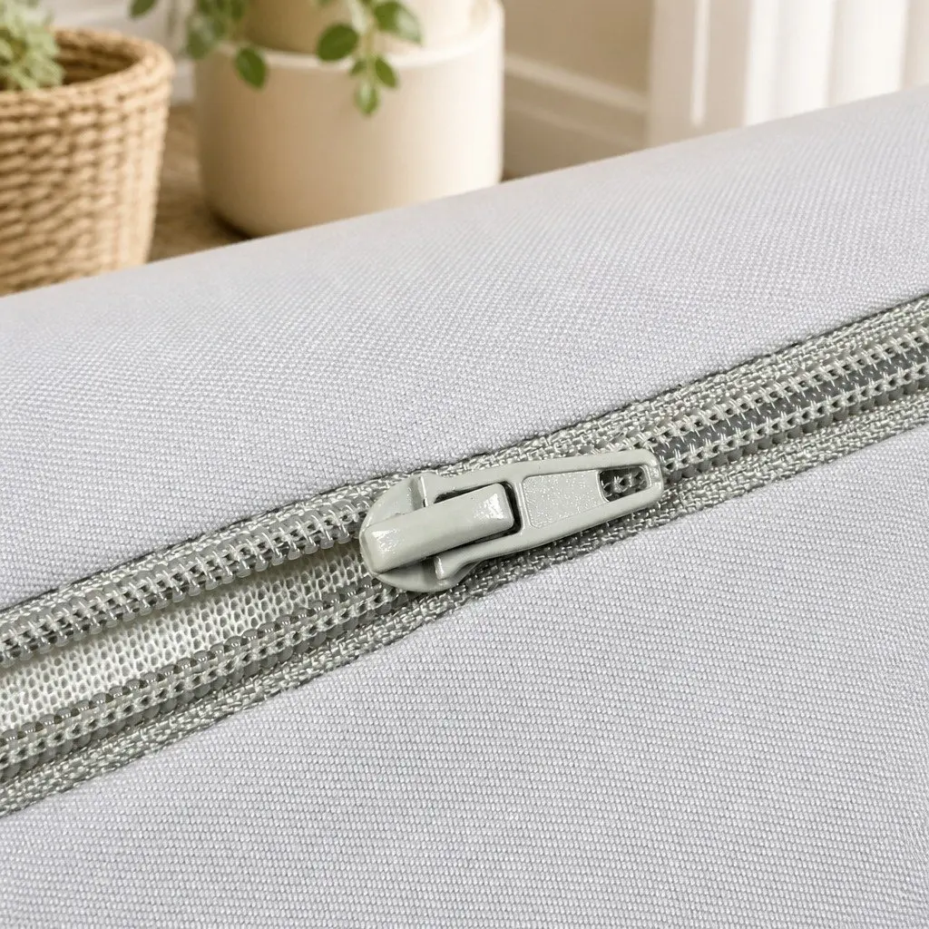 Single Floor Mattress Portable Foldable Sleeping Pad 190cm x 75cm Grey