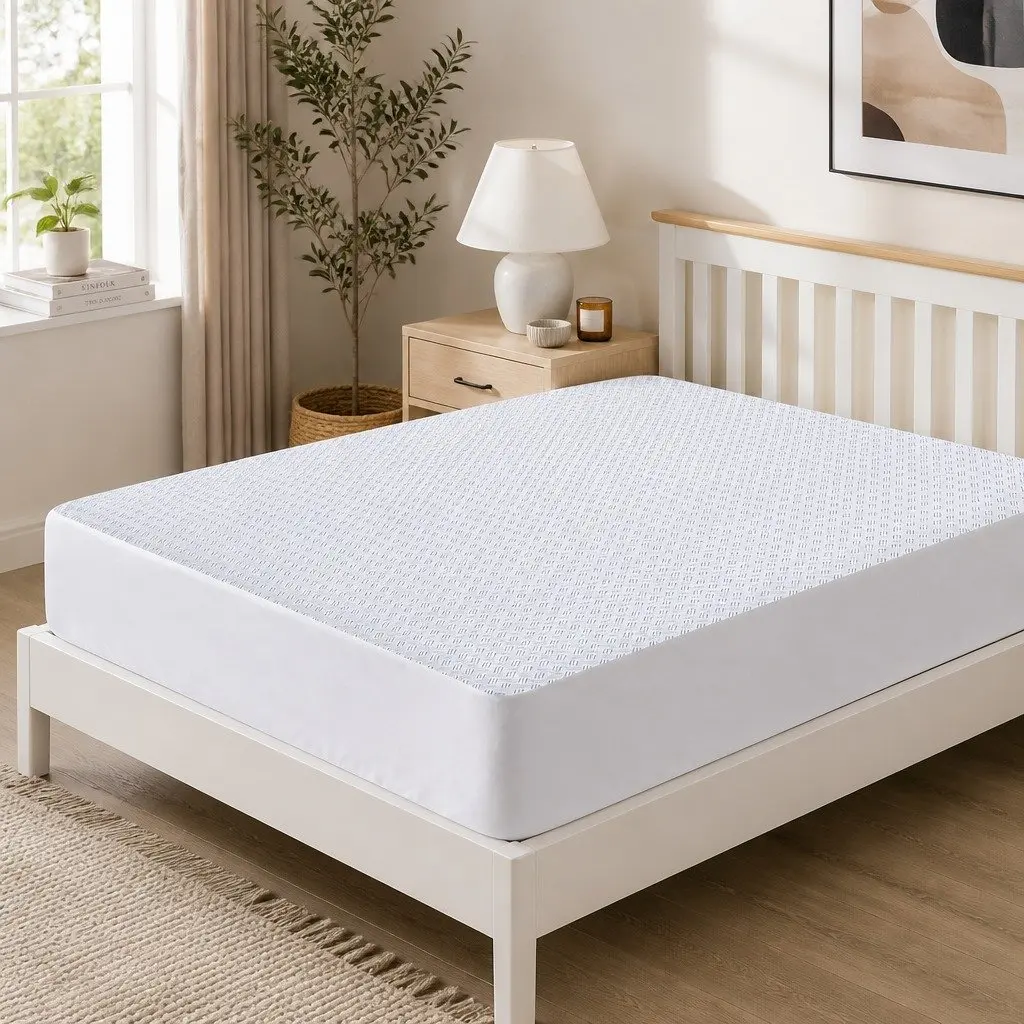 Queen Size Cooling Mattress Protector with Deep Pocket