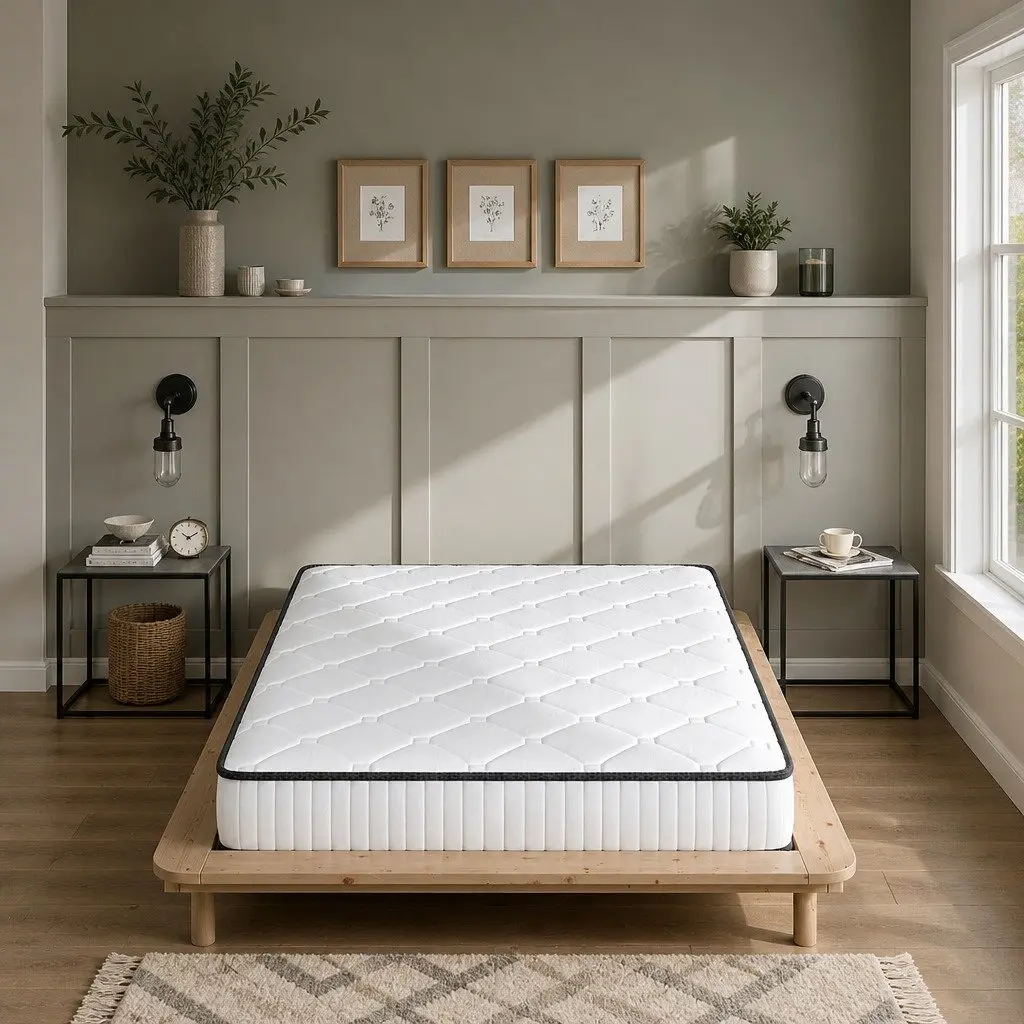Spring Mattress Bed Single Pocket Tight Supportive Comfort Sleep Bounce