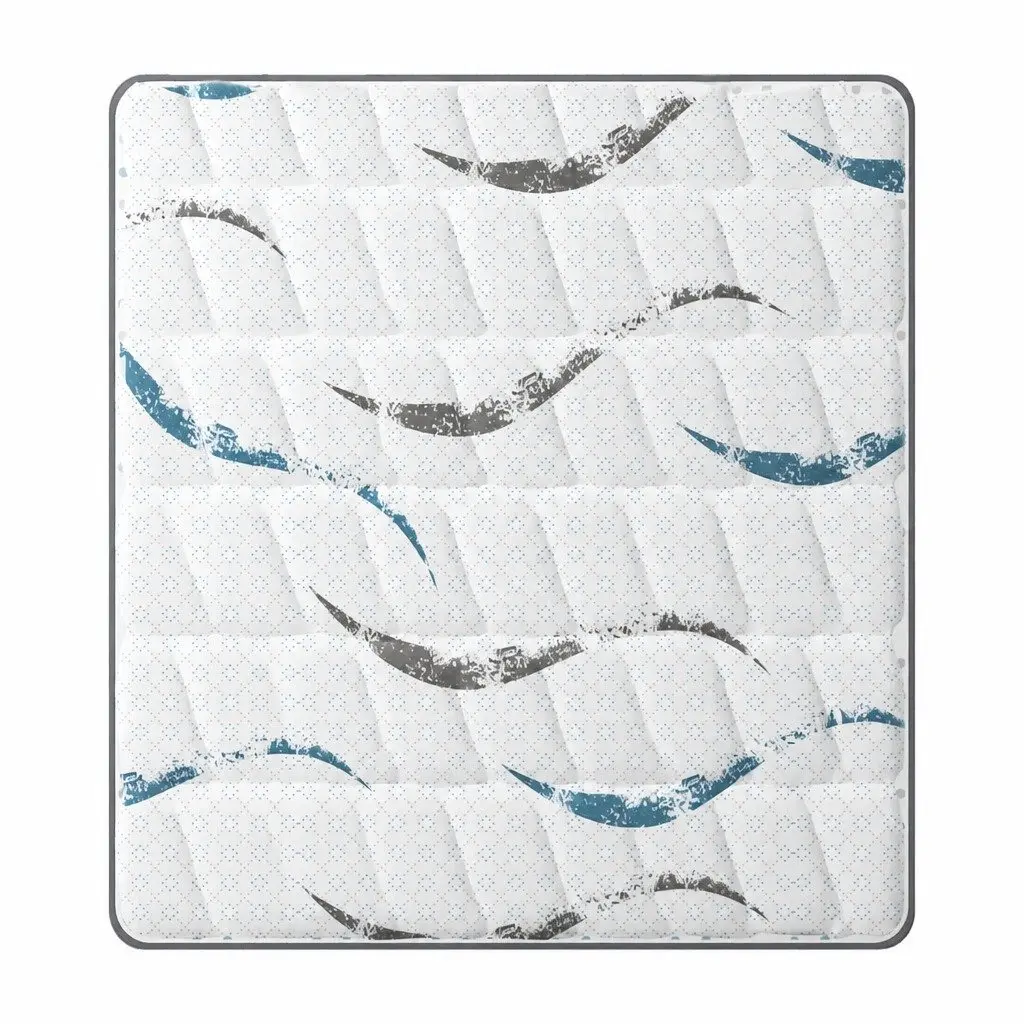 Medium Firm Double Mattress 25cm Thick White Independent Pocket Spring Support