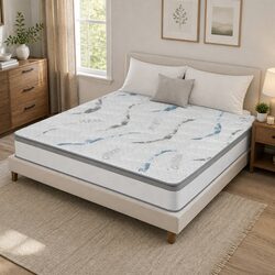 Spring Mattress Bed King Pocket Tight Comfort Sleep Support Bounce